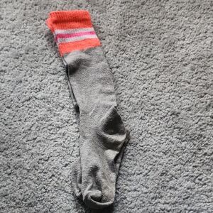 Gray With Orange And Pink